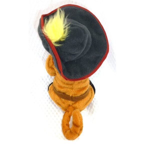 Ty Puss In Boots Tabby Cat Plush Toy 2008 Shrek The Halls Candy Cane & Hat - Picture 3 of 7